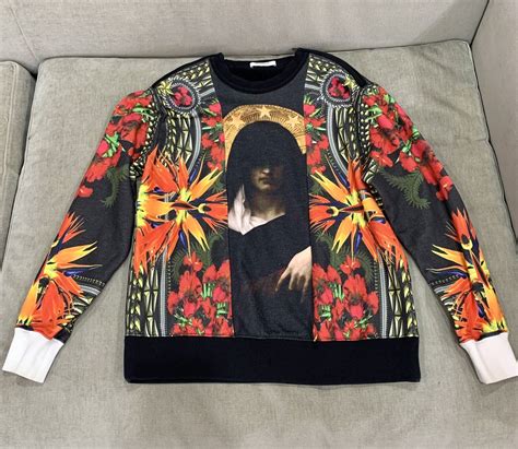 GIVENCHY Paris Birds Of Paradise Madonna Runway Sweater 